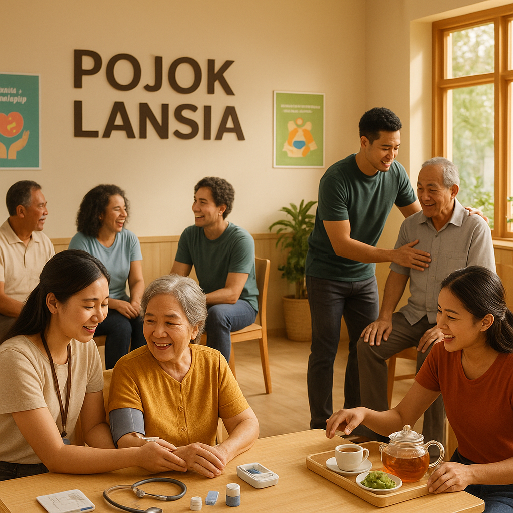 Inisiatif 'Pojok Lansia': Ruang Interaksi dan Pendampingan Kesehatan untuk Warga Usia Senja