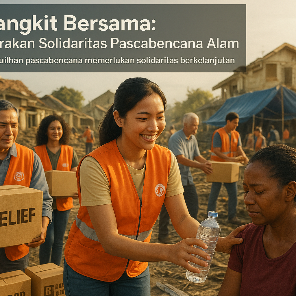 Bangkit Bersama: Gerakan Solidaritas Pascabencana Alam