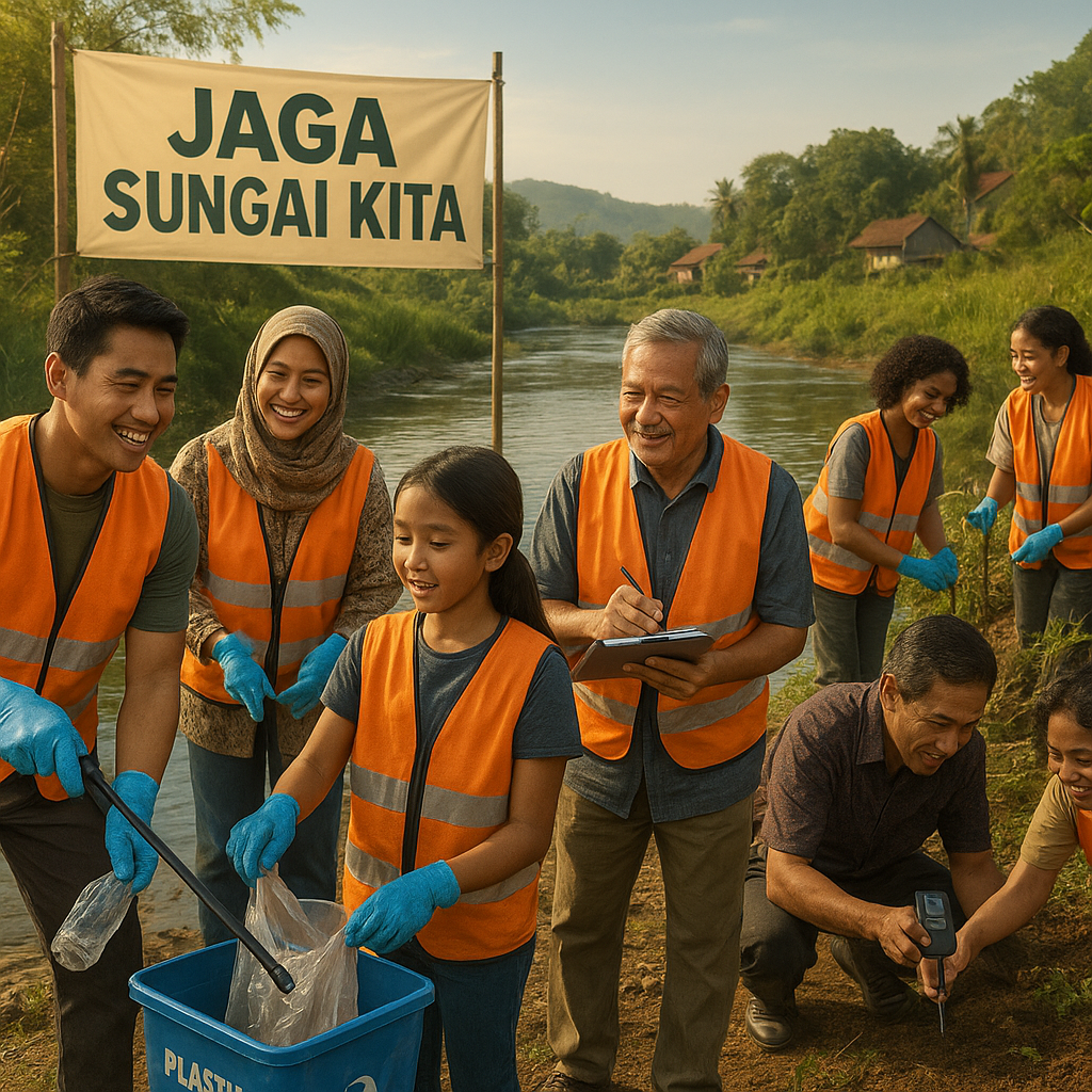 Jaga Sungai Kita: Aksi Bersih-Bersih dan Pemantauan Kualitas Air