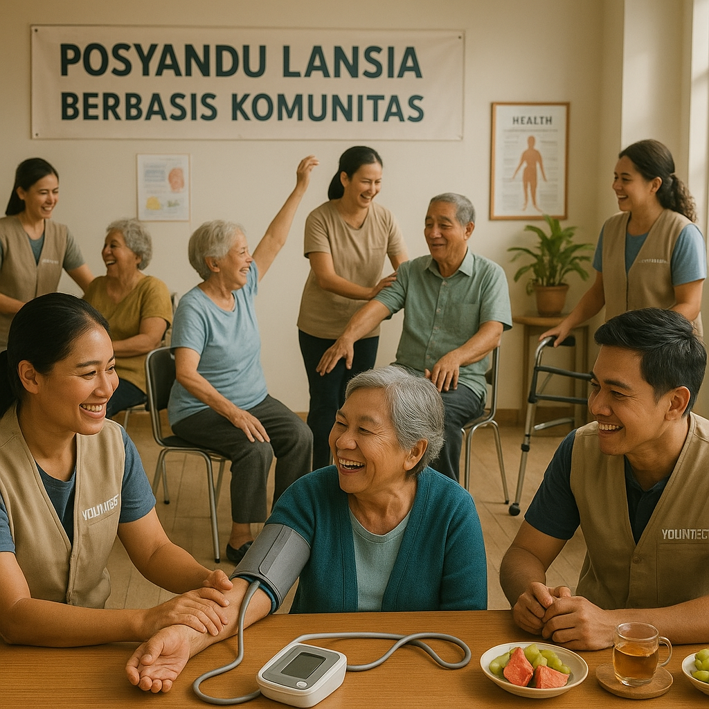 Posyandu Lansia Berbasis Komunitas: Tingkatkan Kesehatan dan Cegah Isolasi Sosial