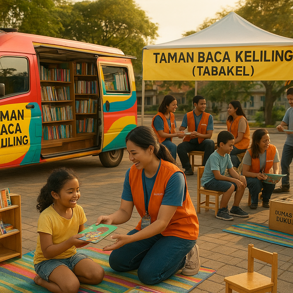 Gerakan "Taman Baca Keliling" untuk Dongkrak Minat Baca Anak