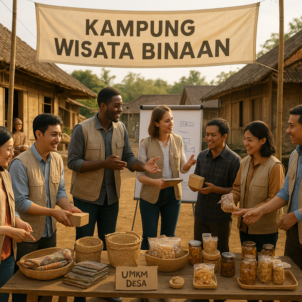 Kampung Wisata Binaan: Kembangkan Potensi Lokal & UMKM Desa dengan Pendampingan Relawan Profesional