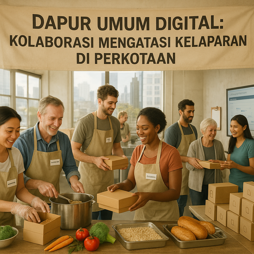 Dapur Umum Digital: Kolaborasi Mengatasi Kelaparan di Perkotaan