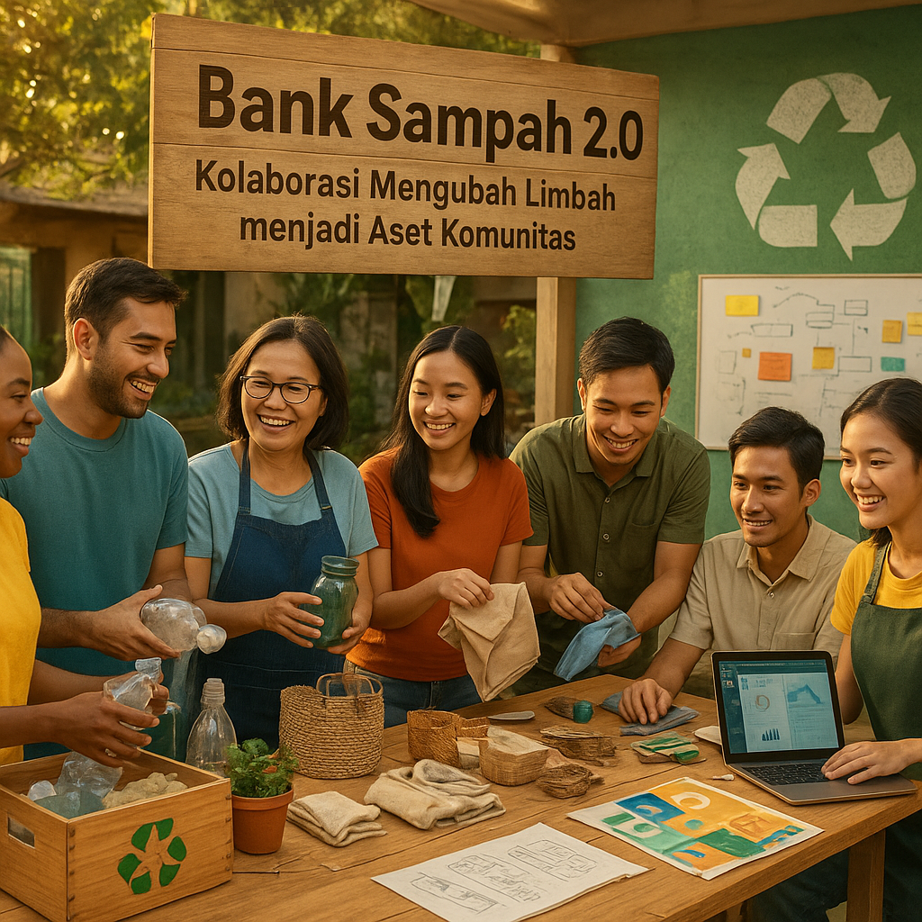 Bank Sampah 2.0: Kolaborasi Mengubah Limbah menjadi Aset Komunitas