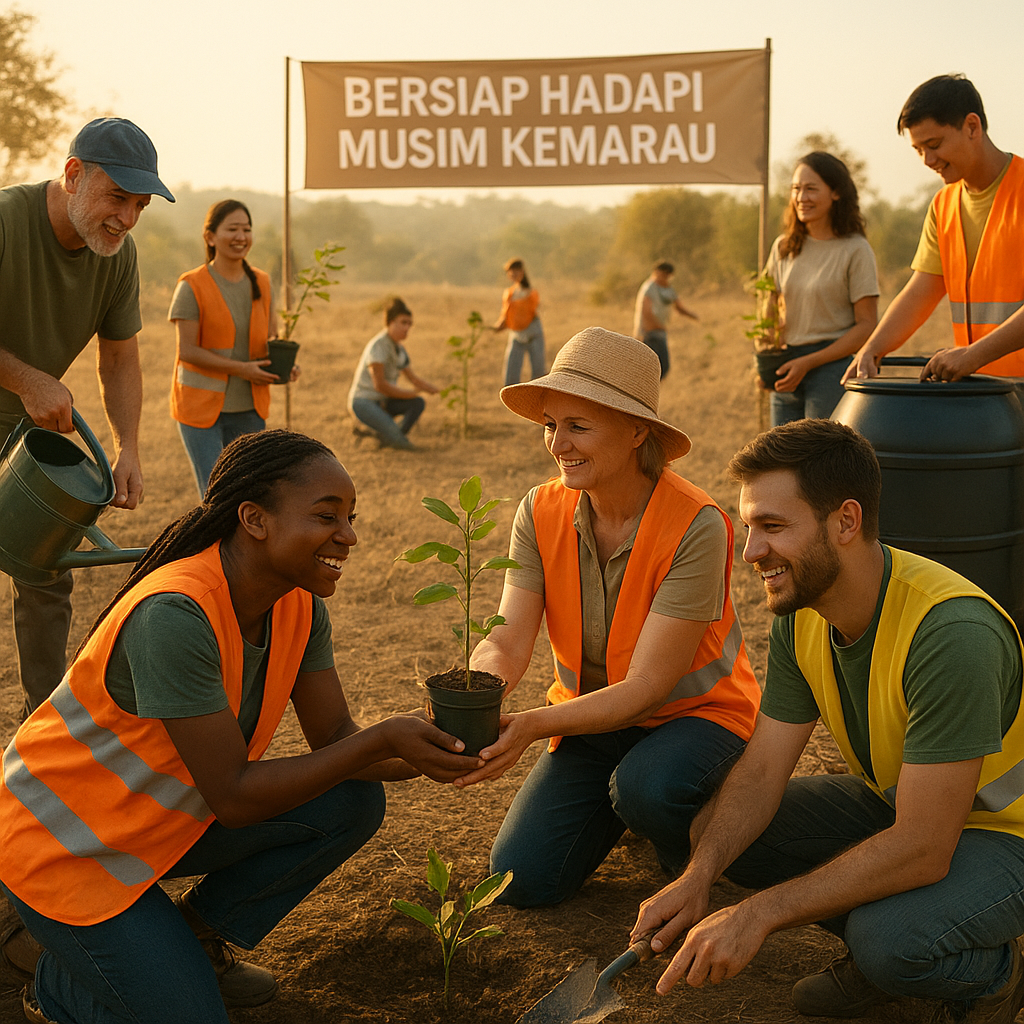 Bersiap Hadapi Musim Kemarau: Kolaborasi Penghijauan dan Konservasi Air