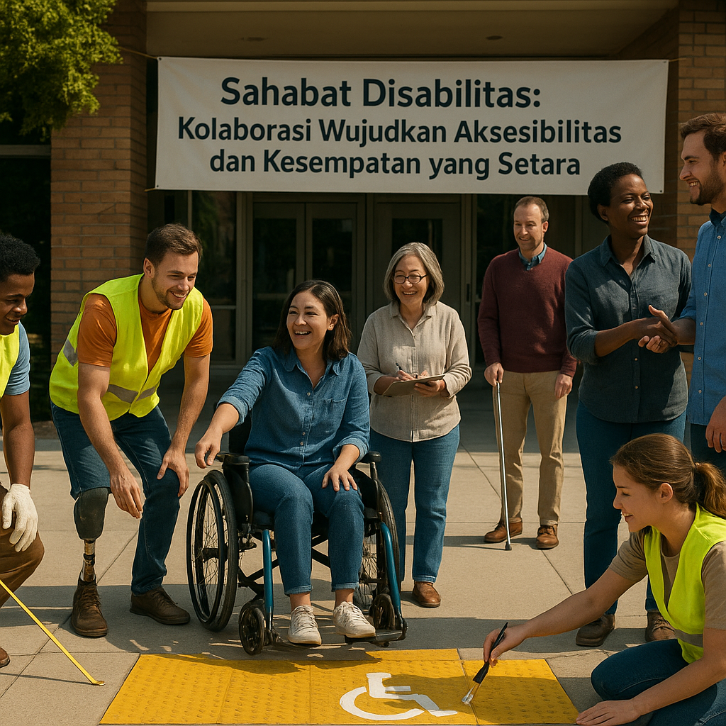 Sahabat Disabilitas: Kolaborasi Wujudkan Aksesibilitas dan Kesempatan yang Setara