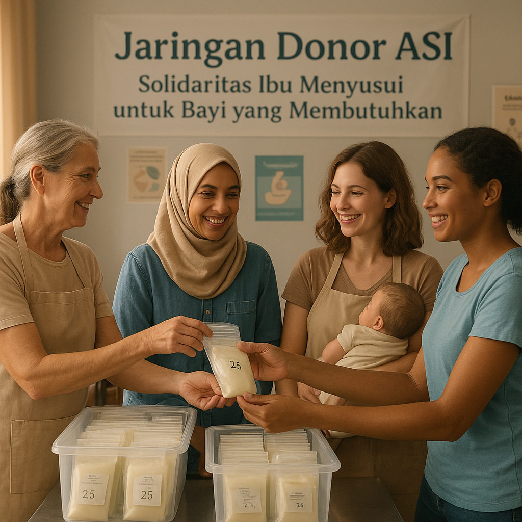 Jaringan Donor ASI: Solidaritas Ibu Menyusui untuk Bayi yang Membutuhkan