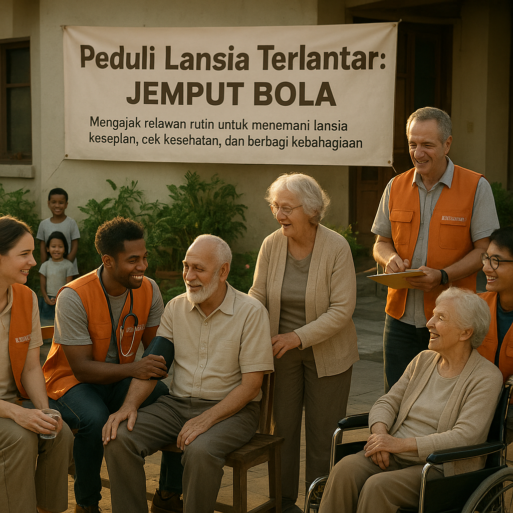 Peduli Lansia Terlantar: Inisiatif 'Jemput Bola' Kesehatan dan Kebahagiaan Butuh Relawan Rutin