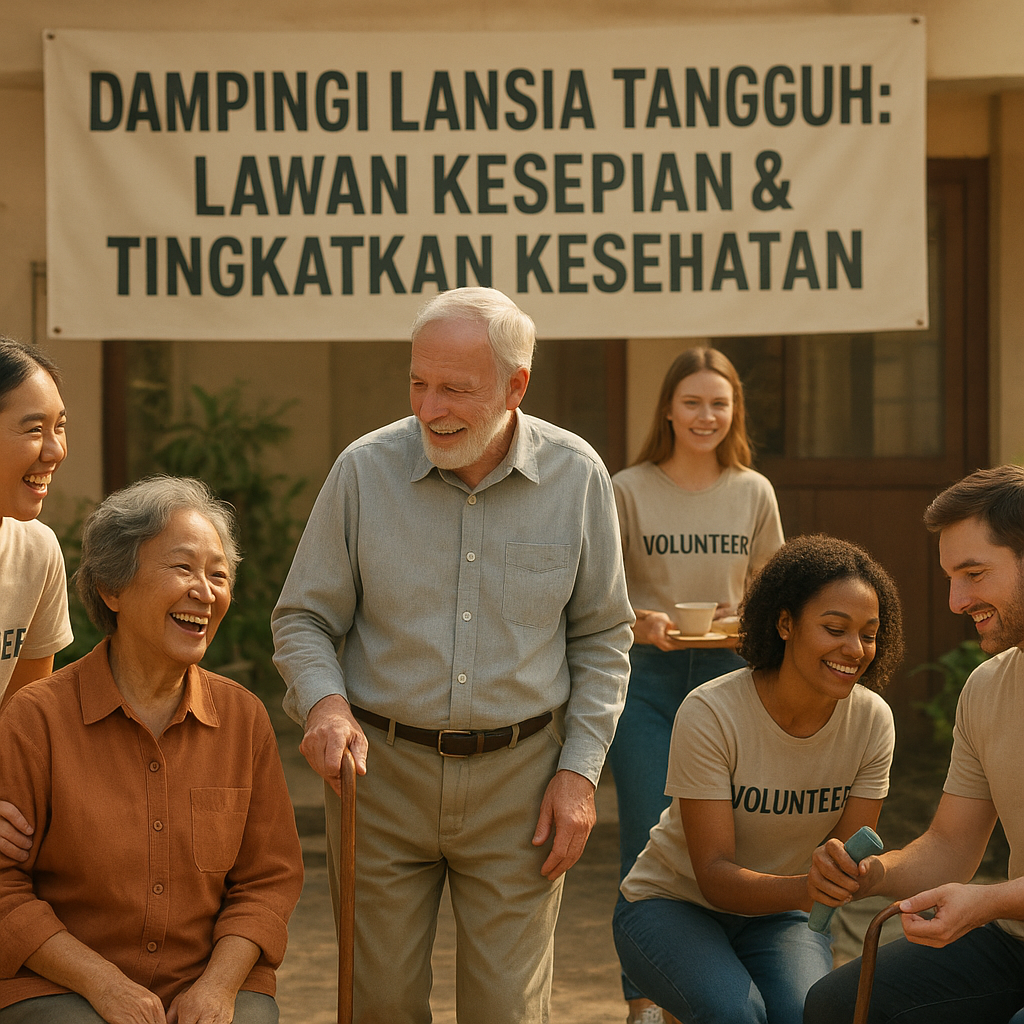 Dampingi Lansia Tangguh: Lawan Kesepian & Tingkatkan Kesehatan