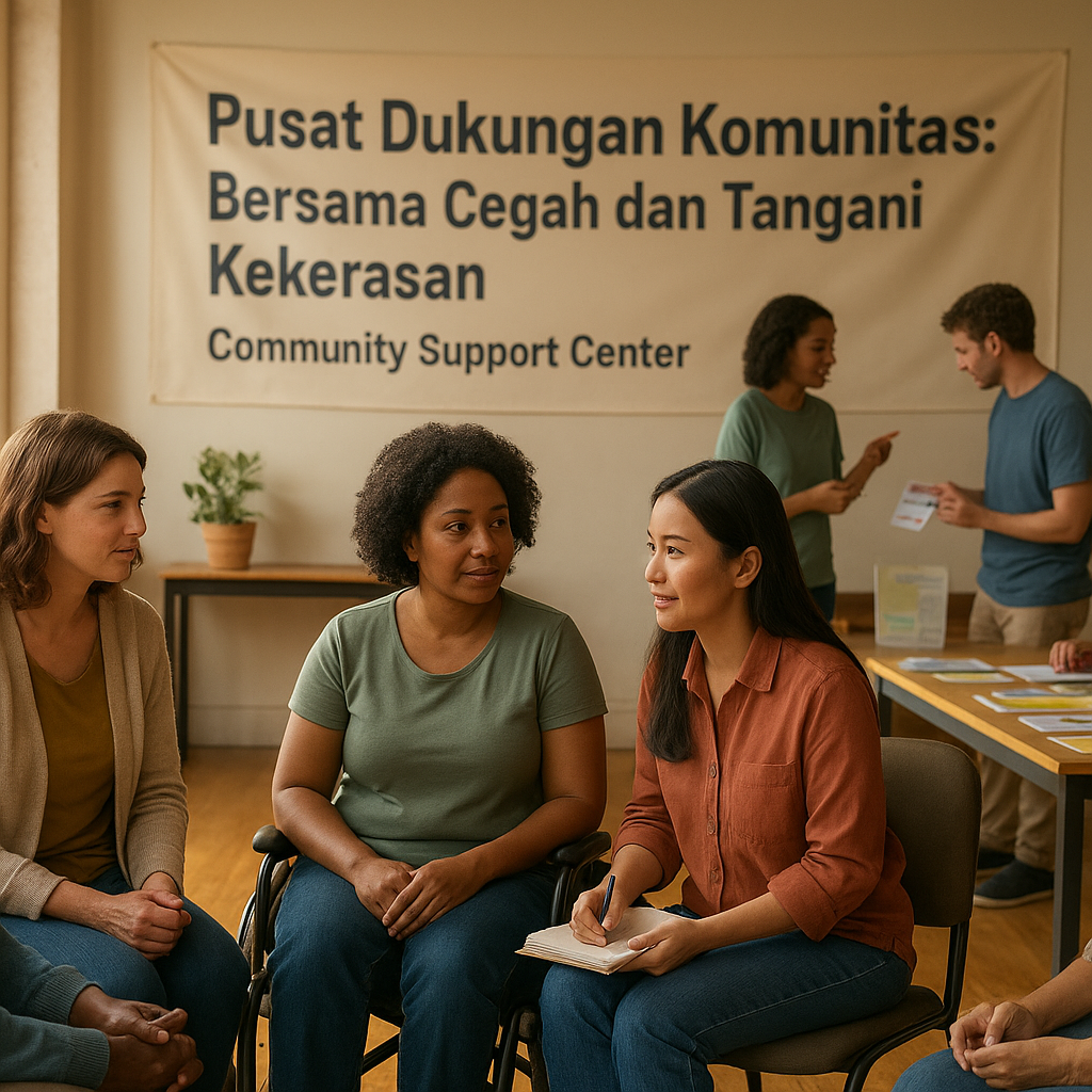 Pusat Dukungan Komunitas: Bersama Cegah dan Tangani Kekerasan