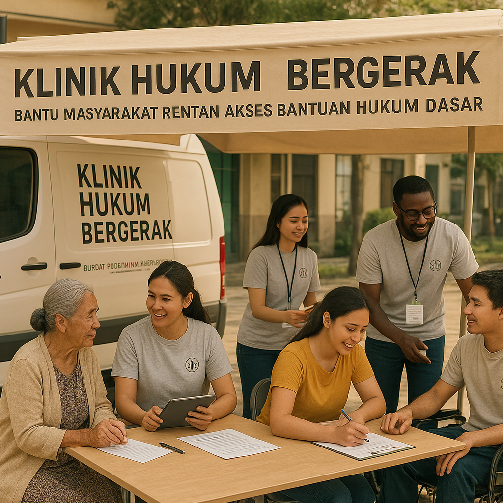Klinik Hukum Bergerak: Bantu Masyarakat Rentan Akses Bantuan Hukum Dasar