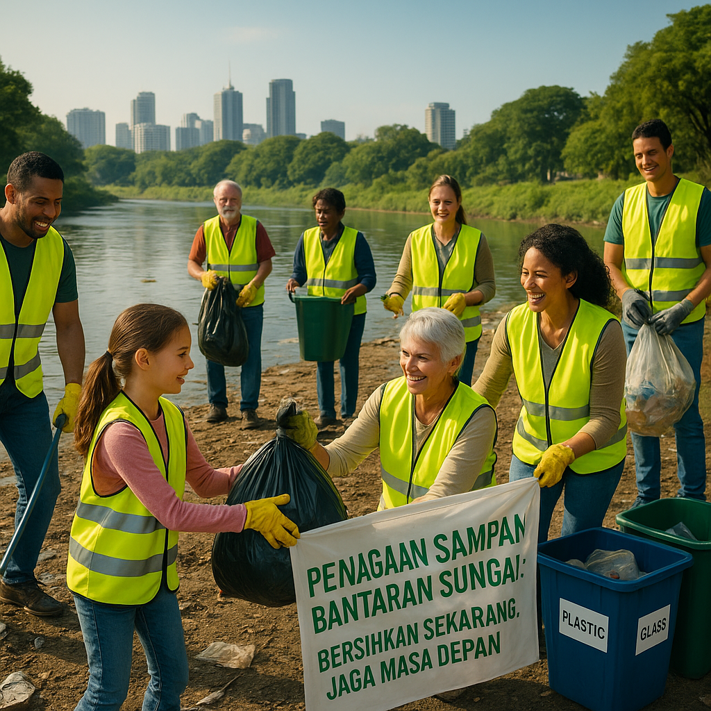 Penanganan Sampah Bantaran Sungai: Bersihkan Sekarang, Jaga Masa Depan