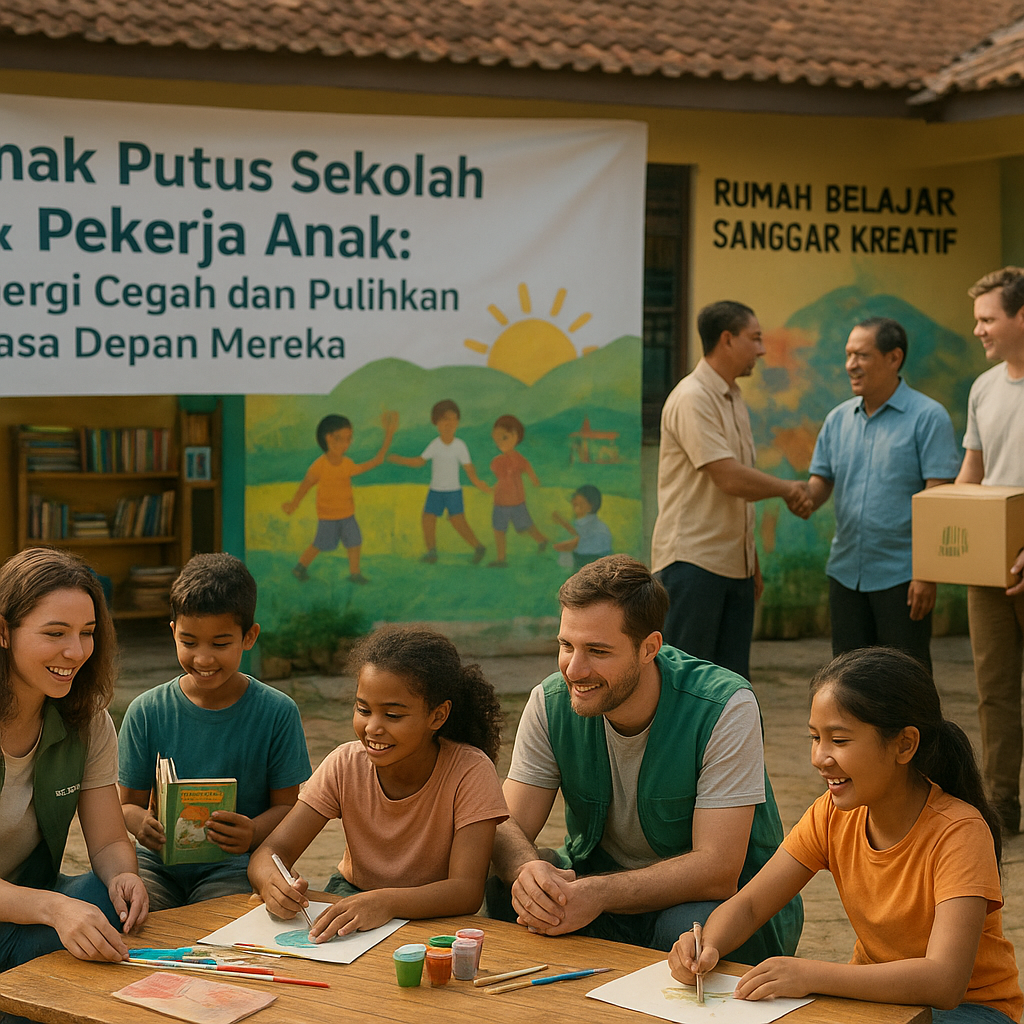 Anak Putus Sekolah & Pekerja Anak: Sinergi Cegah dan Pulihkan Masa Depan Mereka
