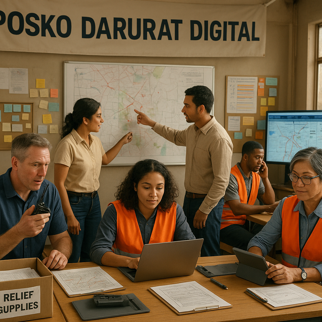 Posko Darurat Digital: Relawan Teknologi untuk Bantu Korban Bencana