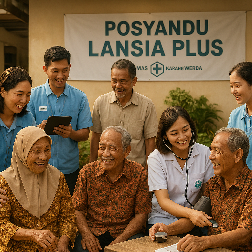 Pendampingan Kesehatan Lansia: Dari Pemeriksaan Gratis hingga Komunikasi yang Menghibur
