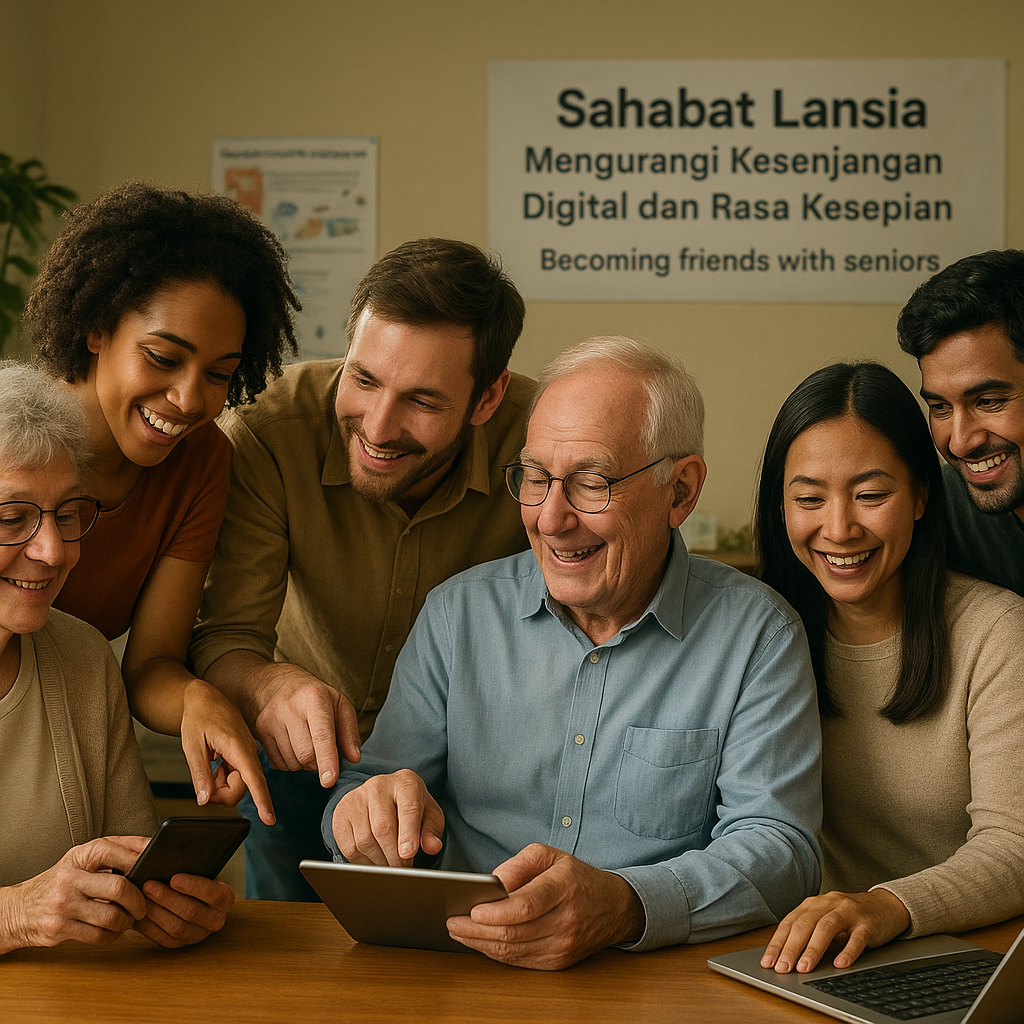 Sahabat Lansia: Mengurangi Kesenjangan Digital dan Rasa Kesepian