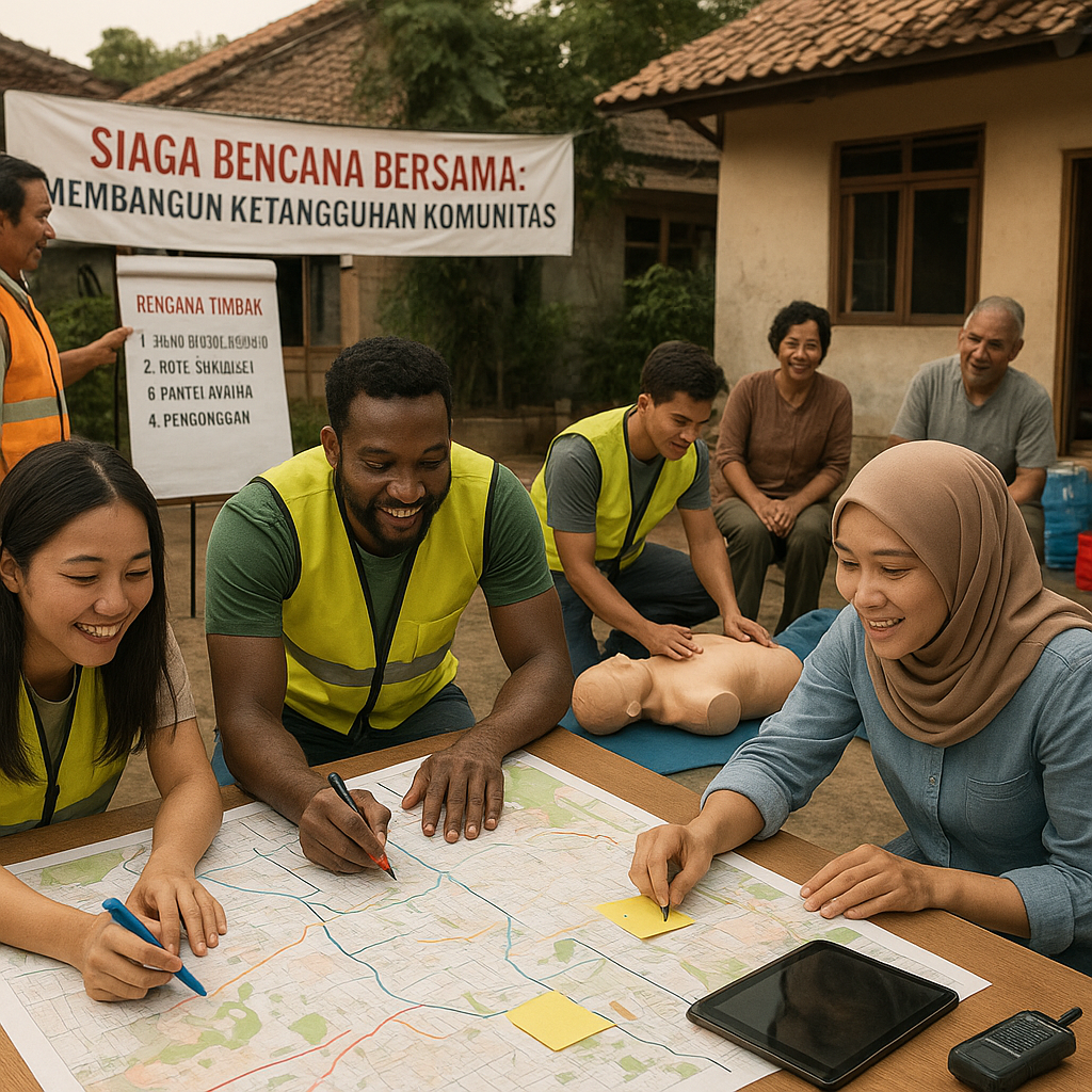 Siaga Bencana Bersama: Membangun Ketangguhan Komunitas dari Level RT/RW
