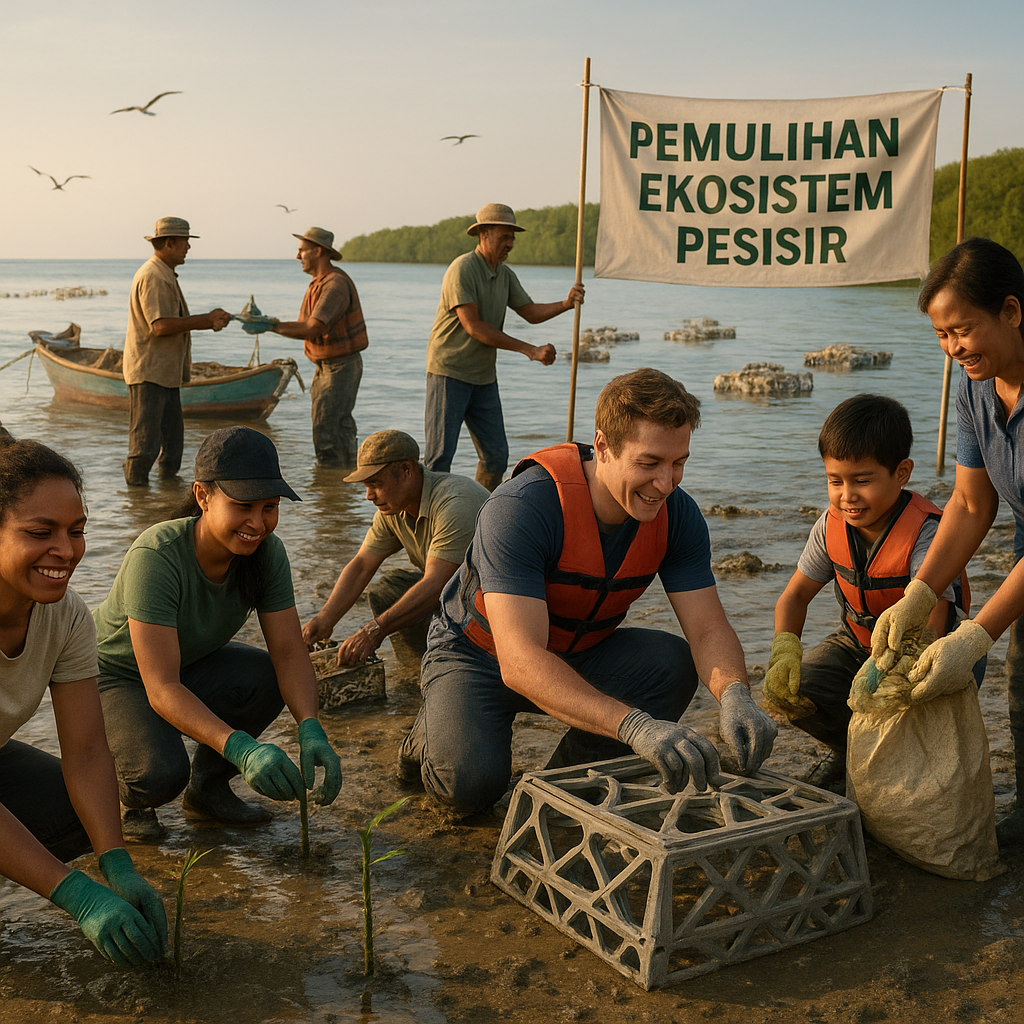 Pemulihan Ekosistem Pesisir: Aksi Bersama untuk Laut dan Nelayan