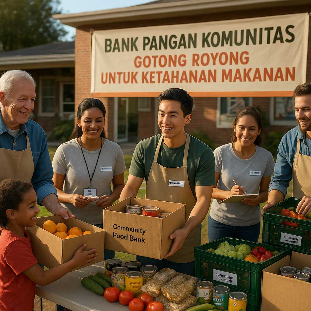 Bank Pangan Komunitas: Gotong Royong untuk Ketahanan Makanan