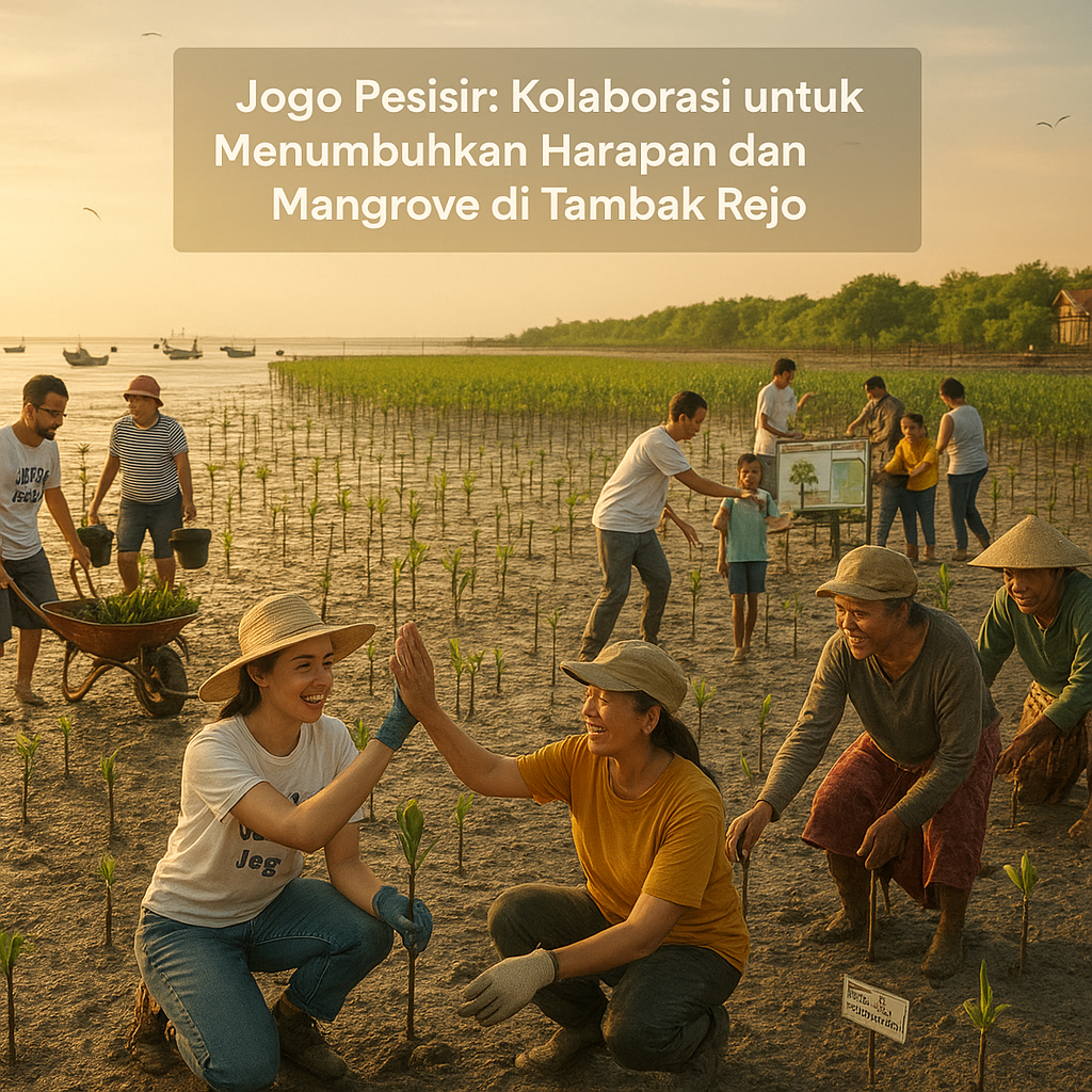 Jogo Pesisir: Kolaborasi untuk Menumbuhkan Harapan dan Mangrove di Tambak Rejo