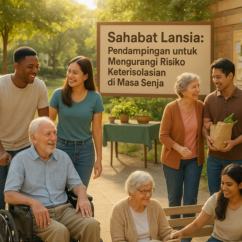 Sahabat Lansia: Pendampingan untuk Mengurangi Risiko Keterisolasian di Masa Senja
