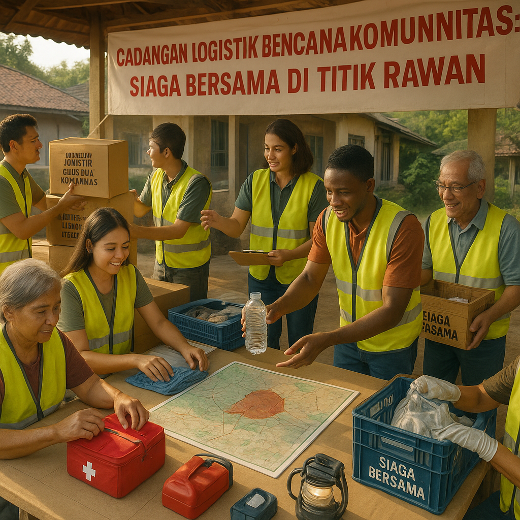 Cadangan Logistik Bencana Komunitas: Siaga Bersama di Titik Rawan