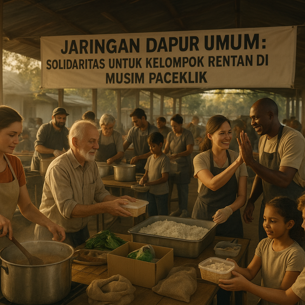 Jaringan Dapur Umum: Solidaritas untuk Kelompok Rentan di Musim Paceklik
