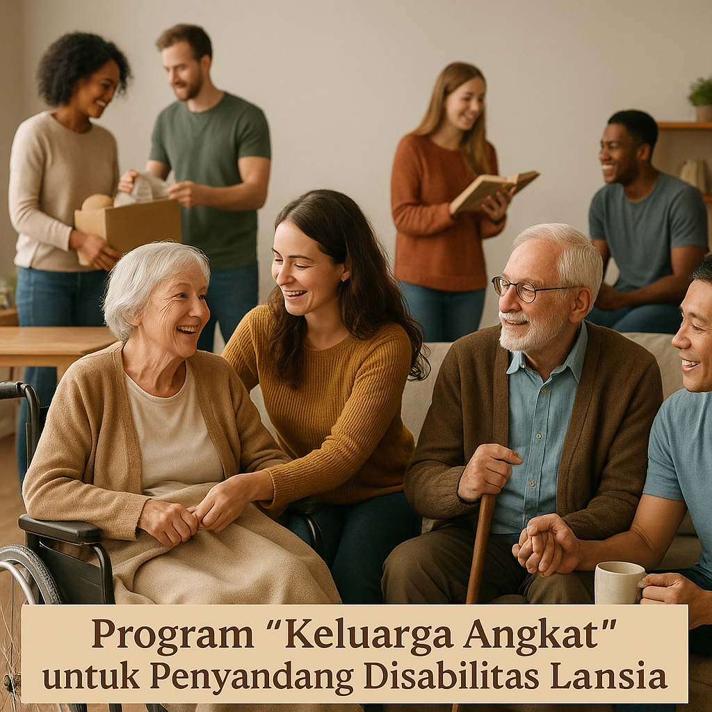 Program "Keluarga Angkat" untuk Penyandang Disabilitas Lansia